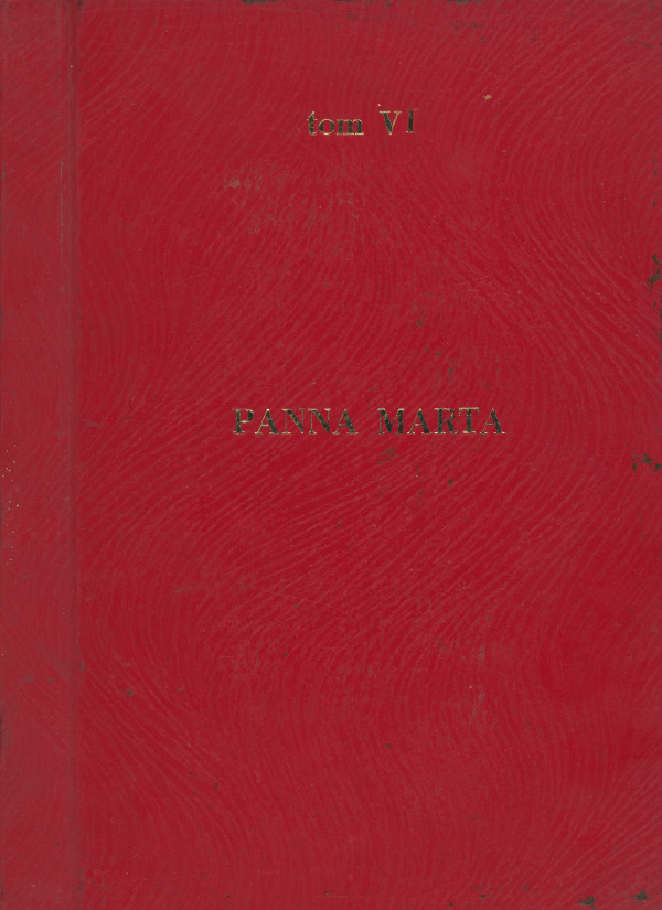 Album XXI &ndash; Tom VI. Panna Marta