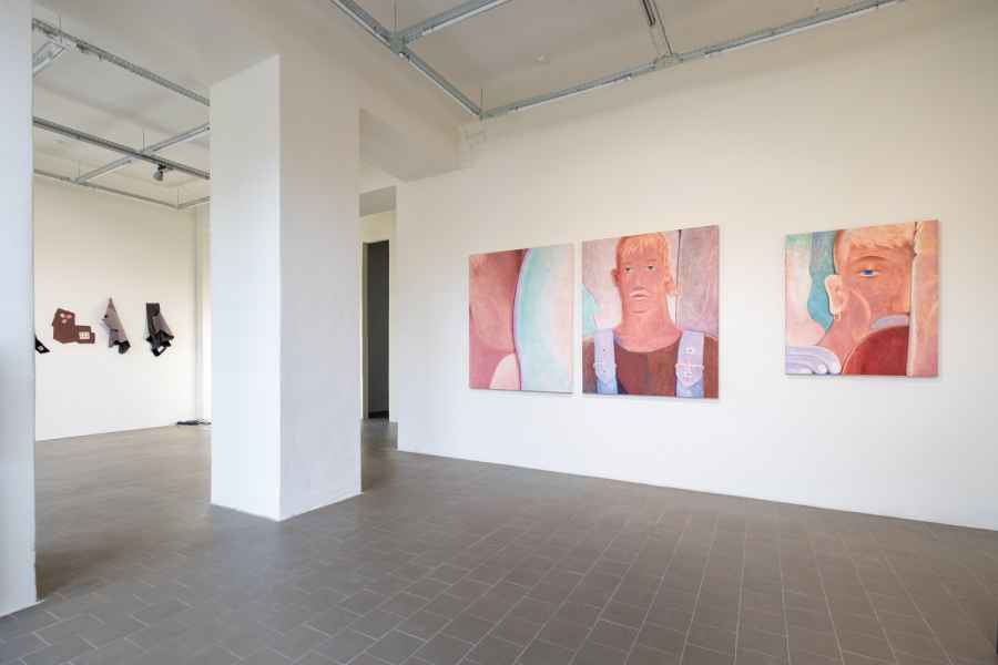 Night school, exhibition view